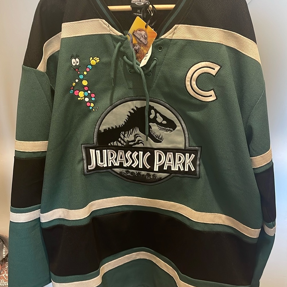 Jurassic park hockey jersey